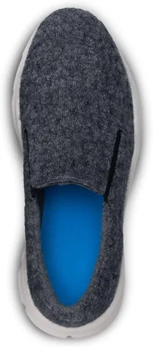 Vista 4 de Dr. Comfort Liam - Zapatos deportivos de lana para hombre, con inserciones de gel