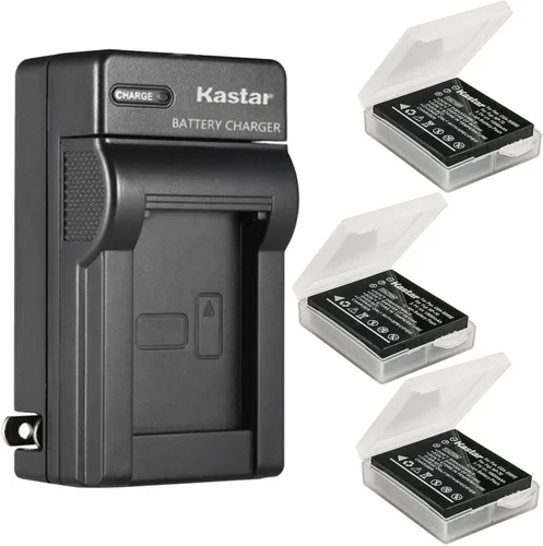 Vista 6 de Kastar Cargador de batería de pared AC para batería Fujifilm NP-70, cargador Fujifilm BC-70, Fujifilm FinePix F20, FinePix F20 Zoom, FinePix F40fd