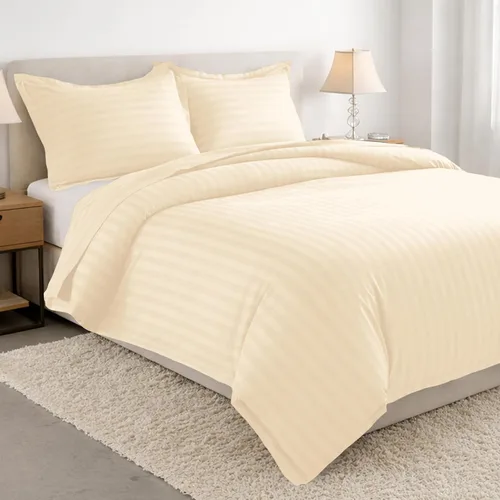 Vista 10 de Elegant Comfort Silky-Soft - Juego de funda de edredón de 3 piezas, calidad hotelera, 1500, sin arrugas, tamaño matrimonial/queen, color negro