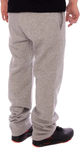 Vista 2 de Nike - Pantalones deportivos para hombre con dobladillo abierto, Gris, XL