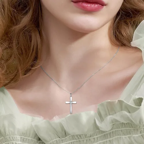 Vista 2 de ELFRONT Moissanite Necklace for Women 925 Sterling Silver Tree of Life Pendant Moissanite Diamond Necklace Pendant Moissanite Owl Jewelry Gifts for