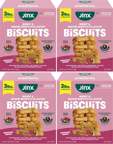 Vista 11 de Jinx - Galletas para perros, golosinas horneadas al horno con caldo