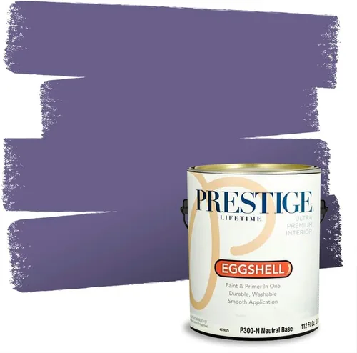 Vista 123 de PRESTIGE Pintura exterior e imprimación en uno, bingo, satén, 1 galón