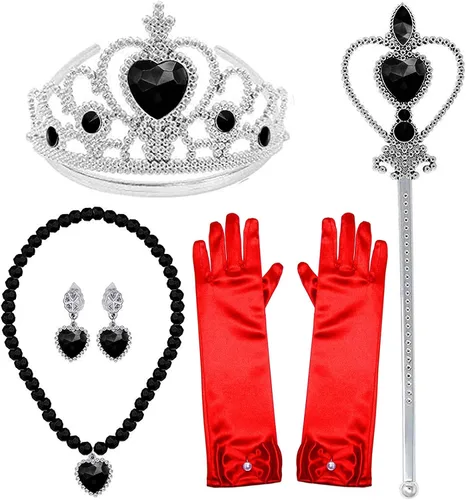 Vista 6 de Disfraz de Halloween para niñas, vestido de fiesta dálmata con accesorios