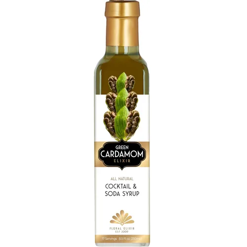 Vista 5 de Floral Elixir Co. - Jarabe de hierbas naturales para cócteles y refrescos, 8.5 onzas (hoja de laurel especiada)