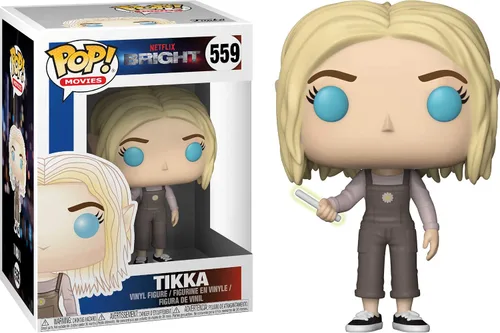 Vista 5 de Tikka: Fun ko P o p ! Movies - Figura de vinilo con 1 protector gráfico compatible con 'ToysDiva' (559 - 27378 - B)