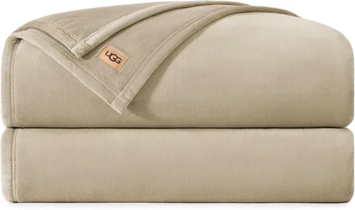 Vista 18 de UGG Coco - Manta acogedora para sofá y cama, 50 x 70 pulgadas, color negro (tinta)