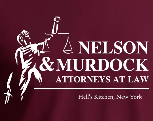 Vista 2 de New York Fashion Police Nelson & Murdock Attorneys At Law - Sudadera con capucha