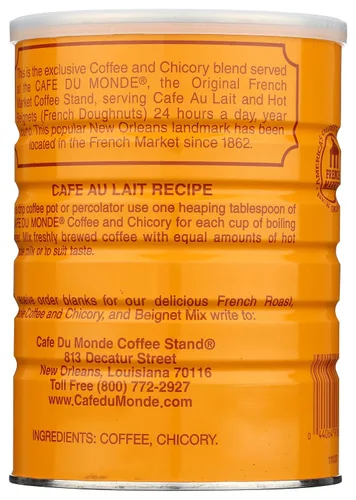 Vista 2 de Cafe Du Monde - Café y achicoria, 15 onzas, molido