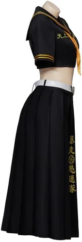 Vista 3 de Disfraz de los Vengadores para hombre, disfraz de cosplay de Manjirou Sano, uniforme de Halloween