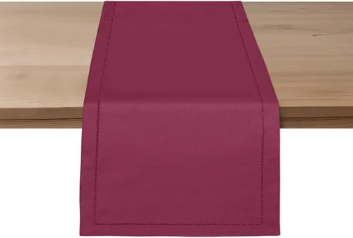 Vista 15 de Ruvanti Camino de mesa de lino de 36 pulgadas, dobladillo clásico, lavable, reutilizable, antideslizante, resistente a las manchas, perfecto