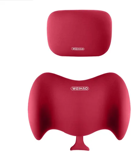 Vista 14 de Almohada de apoyo lumbar, almohada lumbar de espuma viscoelástica para aliviar el dolor de espalda, almohada lumbar ergonómica aerodinámica