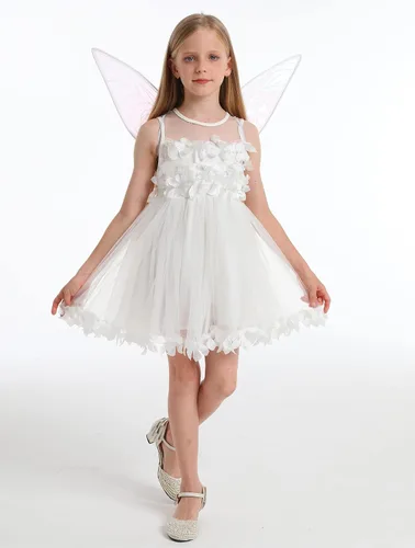 Vista 6 de KKINYAS Fairy Wings for Women Girl, Butterfly Wings, Angel Wings Halloween Costume Christmas Favor Wedding