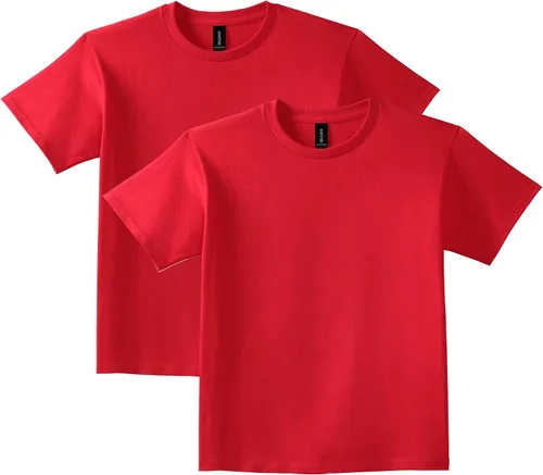 Vista 39 de Gildan Camiseta de algodón ultra juvenil, estilo G2000B, paquete múltiple