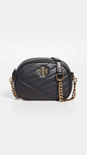 Vista 2 de Tory Burch Women's Kira Chevron Small Camera Bag, Black, One