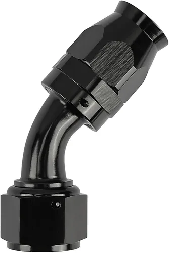 Vista 21 de EVIL ENERGY 3AN PTFE montaje extremo de manguera 30 grados negro para manguera de PTFE solamente