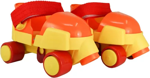 Vista 2 de Zippy Adjustable Roller Skates for Kids - Beginner-Friendly - Sizes J7–Youth 1 - Double Lock Strap for Stability - First Skates for Boys and Girls