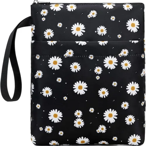 Vista 24 de DSIUE Funda para Libros Cubiertas de Libros Protector de Libros con Cremallera Tela Lavable para Adolescentes Adultos Amantes de los Libros Maestros
