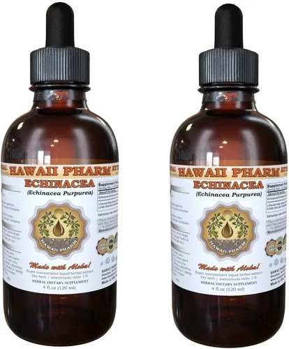Vista 6 de HawaiiPharm Extracto líquido de equinácea, suplemento de tintura de polvo de raíz de equinácea (Echinacea Purpurea), 2 onzas