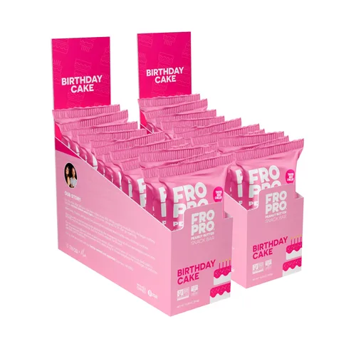 Vista 11 de FROPRO Barras de proteína vegetal – Barras de proteínas a base de plantas, totalmente naturales, sin gluten, lácteos y soja, barras altas