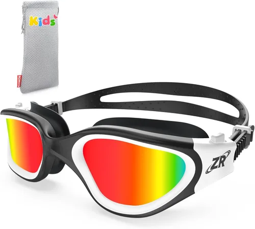 Vista 39 de ZIONOR Gafas de natación para niños, G1 MINI con protección UV, polarizadas, antivaho, para edades de 6 a 14 años Glare-Reducing Polarized Lenses