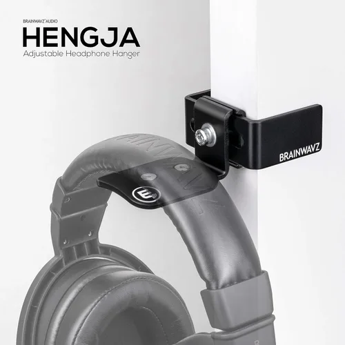 Vista 8 de Brainwavz Hengja – Soporte para escritorio de audífonos