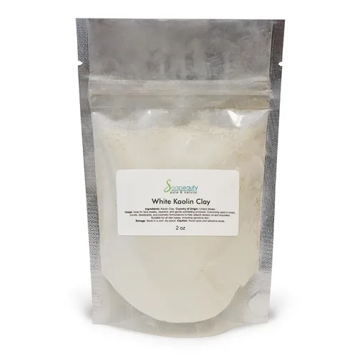 Vista 7 de Soapeauty Polvo de arcilla de caolín blanco, grado cosmético, 100% natural, tratamientos faciales, máscara facial, fabricación de jabón, bomba