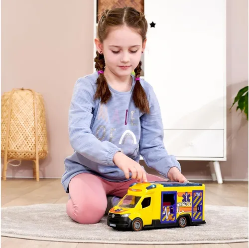 Vista 6 de Dickie Toys - Sprinter de ambulancia de bomberos y rescate