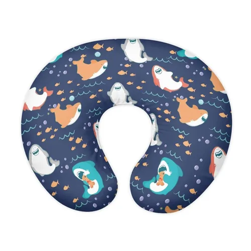 Vista 25 de Funda de almohada de lactancia Axolotl Sandía para almohadas de lactancia materna, funda de almohada de lactancia para recién nacido, se adapta a