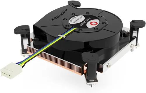 Vista 2 de Dynatron Q8 1U disipador de calor de cobre con aletas de skiving para LGA 1700 Socket