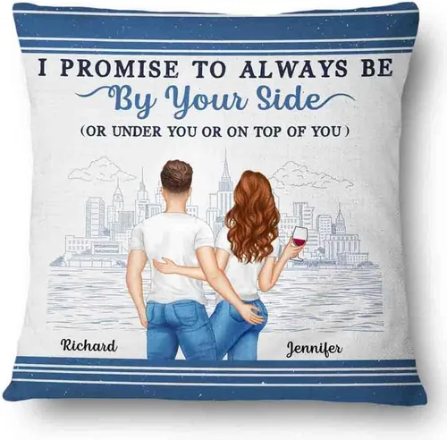 Vista 12 de Almohada personalizada para parejas, The Day I Met You I Have Found The One Whom My Soul Loves, almohada de cumpleaños para cónyuge, esposo, esposa