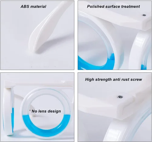 Vista 3 de Lentes para mareo por movimiento, diseño líquido, sin lentes, ligeros, antimareo, plegables, portátiles, elevados, para enfermedades del aire