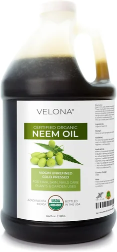 Vista 6 de velona Amla Oil USDA certificado orgánico - 64 onzas líquidas Aceite portador 100% puro y natural Virgen extra, sin refinar, prensado en frío