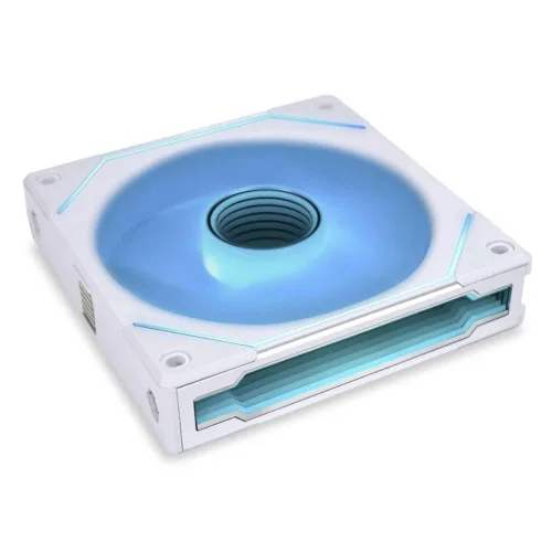 Vista 4 de Lian Li UNI Fan SL-Infinity Paquete individual de 120, ventilador ARGB, espejo infinito, diseño en cadena, efectos de iluminación personalizables