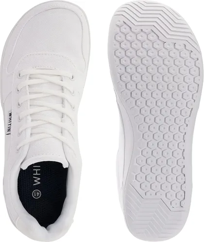 Vista 5 de WHITIN Men's Wide Toe Box Barefoot Shoes Canvas Minimalist Sneakers Zero Drop Sole