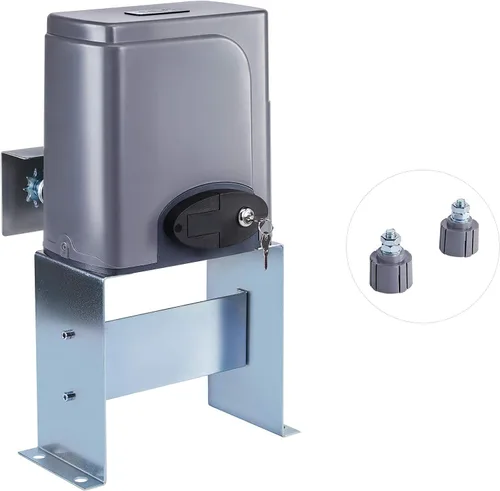 Vista 7 de CO-Z Abridor automático de puerta corredera con teclado de puerta inalámbrico, motor eléctrico de puerta deslizante de entrada rodante, kit completo