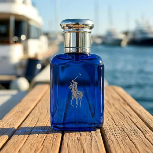 Vista 8 de Ralph Lauren - Polo Blue - Parfum - Colonia Hombre - Acuático y Fresco - Con Cítricos, Roble y Vetiver - Fragancia Intensa
