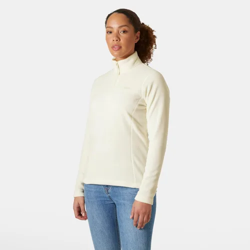 Vista 3 de Helly-Hansen 50845 Daybreaker - Chaqueta de forro polar con cremallera de 1/2 para mujer 047 nieve