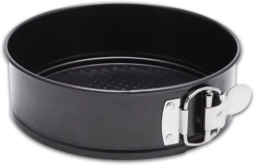 Vista 10 de Hiware Juego de sartenes de forma de resorte de 4 pulgadas - 4 piezas de sartén antiadherente pequeña para mini tartas de queso, pizzas y quiches