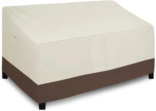Vista 9 de Easy-Going Funda impermeable para muebles de patio, sofá biplaza para exteriores, resistente al viento, duradera