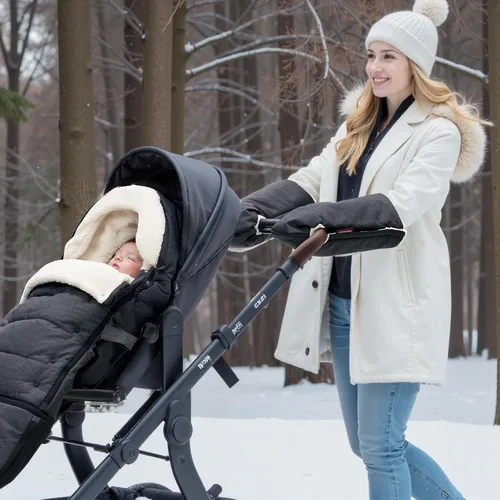 Vista 6 de Momcozy Stroller Gloves Warmmuffs