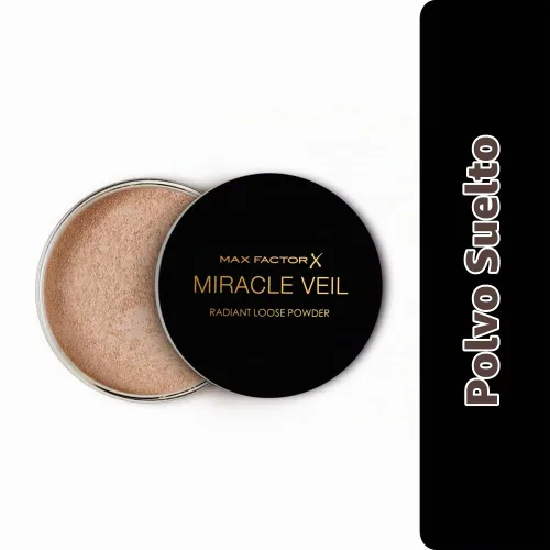Vista 5 de Max Factor Miracle Veil - Polvo suelto radiante para mujer, 0.14 oz en polvo