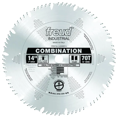 Vista 11 de Freud LU84M008 8 pulgadas 40 ATBF hoja de sierra con eje de 5/8 pulgadas