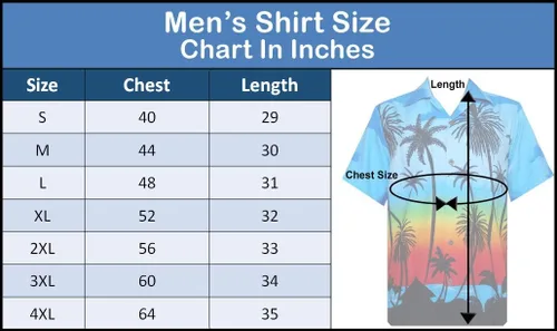 Vista 7 de ALVISH Hawaiian Shirts for Men Tropical Palm Casual Button Down Short Sleeve