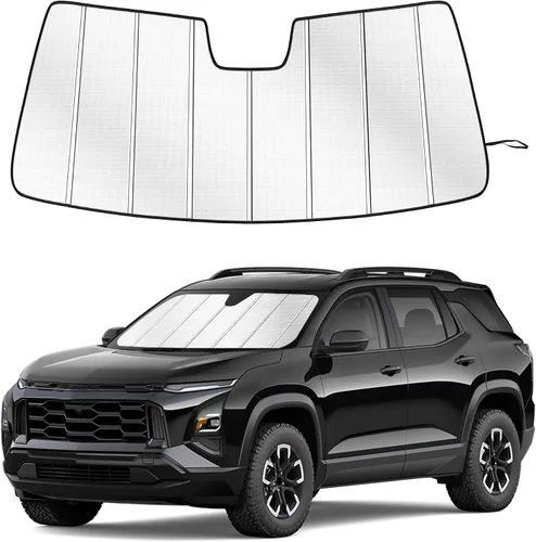 Vista 48 de Parasol para parabrisas para Honda CR-V 2017-2022, diseño plegable de acordeón de ajuste personalizado, accesorios de automóvil, protector de visera