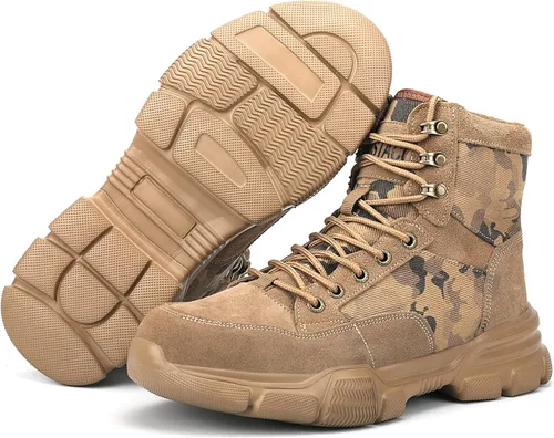 Vista 7 de Zapatos ligeros de la seguridad del trabajo zapatillas de deporte resistentes del resbalón de la construcción de la industria