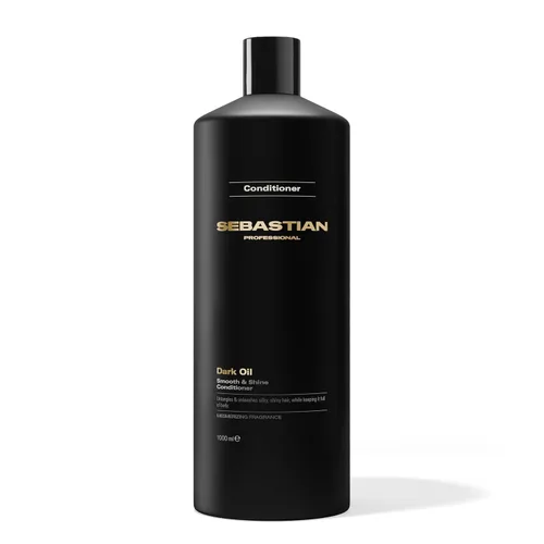 Vista 11 de Sebastian Professional Dark Oil Lightweight Conditioner Infused with Jojoba & Argan Oil Smoothes and detangles hair.