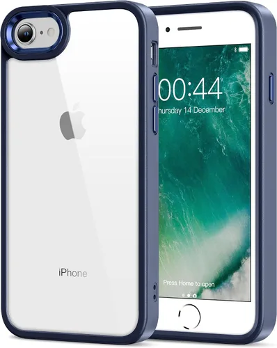 Vista 197 de HOOMIL Funda para iPhone 7 Plus/iPhone 8 Plus de 5.5 Pulgadas, sin amarillamiento, protección contra caídas, cubierta trasera dura transparente