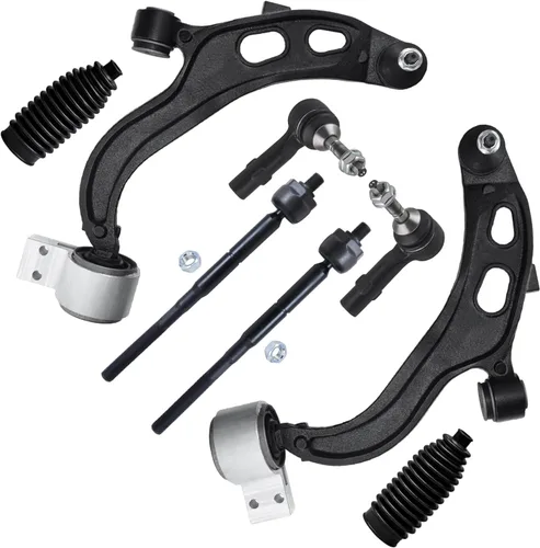 Vista 423 de Detroit Axle - Kit de brazos de control de extremo de 8 piezas para Toyota 2001-2003 Highlander 2002-2003 Camry Lexus ES300, 2 conjuntos de brazos