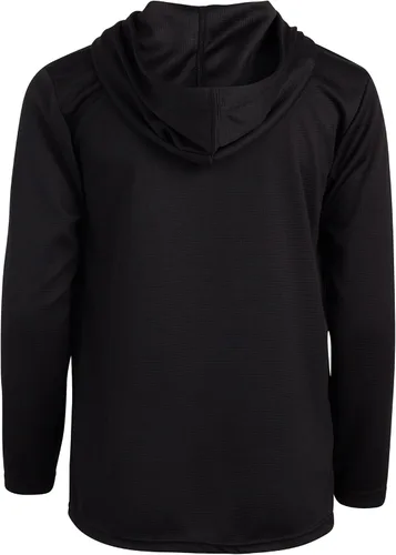 Vista 6 de RBX Conjunto deportivo para niños Sudadera térmica deportiva de 2 piezas con capucha y pantalones deportivos de tricot (talla 8-12)